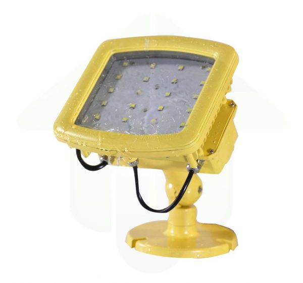 ATEX led verstraler IP66 - 40 Watt - geel