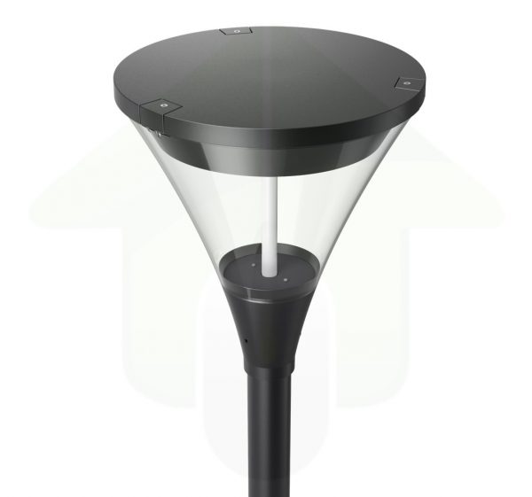 CONIC LED PARKVERLICHTING - Design opzetarmatuur - Geen vuilophoping mogelijk