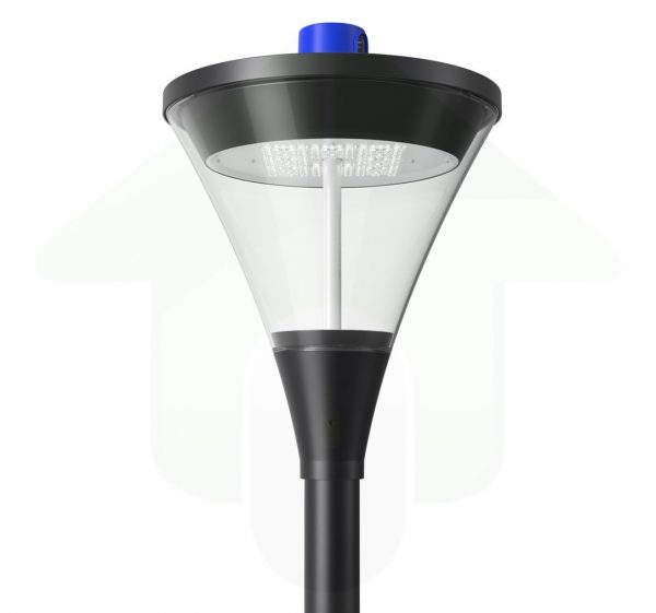 CONIC LED PARKVERLICHTING - Direct licht - LED opzetarmatuur met schemerschakelaar op de top