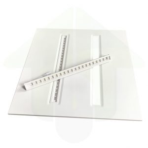 EIA LED Panelen 130-135 lm/W - L9050 50.000 uur - L-Serie - Led paneel met vervangbare led modules - voor systeemplafonds of harde plafonds
