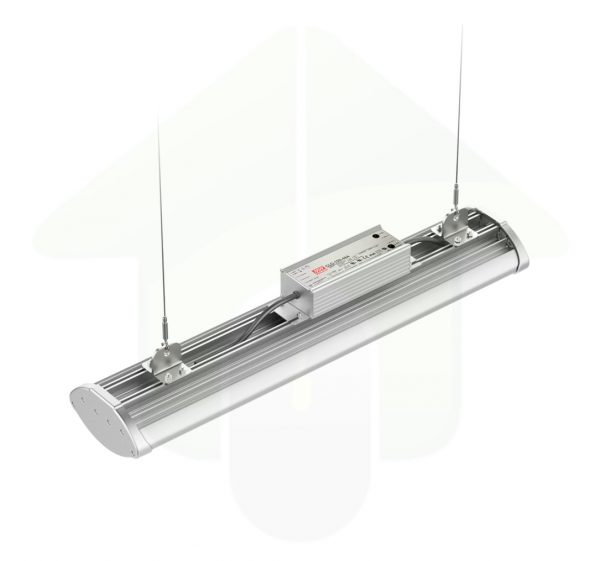 Flat-Bay IP65 led high bay & low bay - 100W - open koelribben voor warme ruimtes - led verlichting voor bedrijfshallen