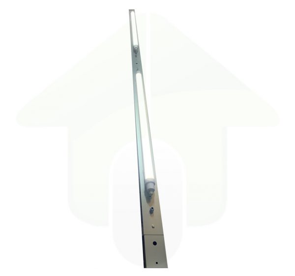 Lumestra Tri-proof Plus IP65 1&3 Fase LED - gemonteerd op het SLIM lichtlijnsysteem voor led verlichting