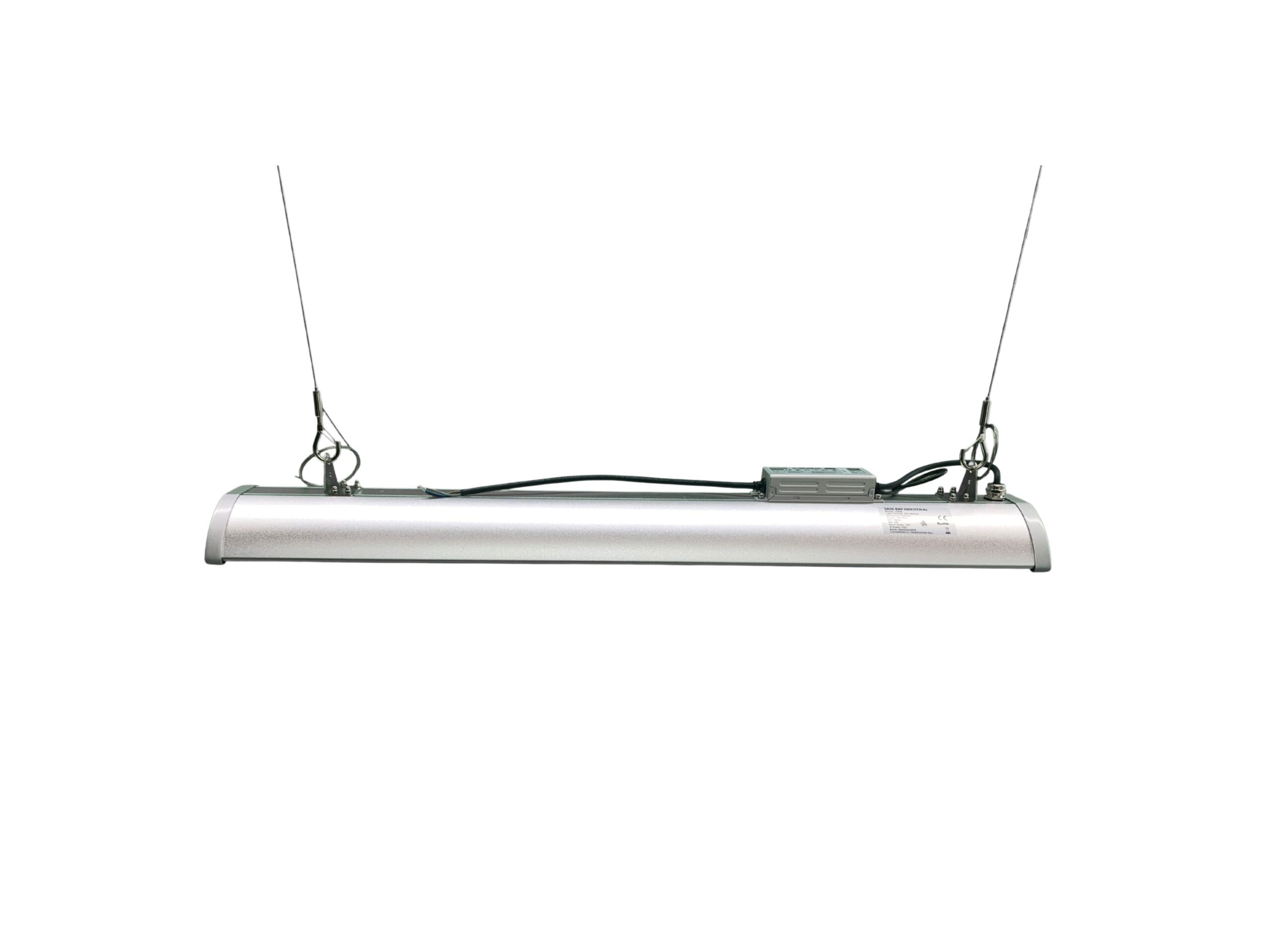SANI-BAY LED high bay lineair armatuur aluminium behuizing werkplaats verlichting
