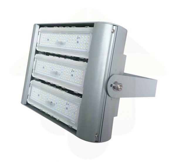 TETRA-XS ZWARE INDUSTRIE SCHIJNWERPER - 120 Watt 150 Watt of 180 Watt - led verlichting voor terreinen, sportvelden en bedrijfsruimte