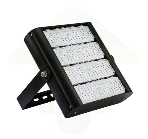TETRA-XS ZWARE INDUSTRIE SCHIJNWERPER - 160 Watt 200 Watt of 240 Watt in de kleur zwart - als led terrein verlichting en verlichting voor warehouses