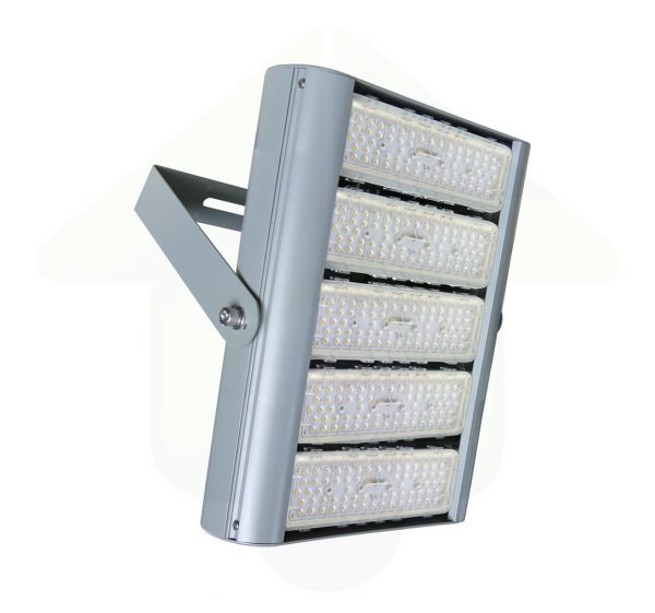TETRA-XS ZWARE INDUSTRIE SCHIJNWERPER - 200 Watt 250 Watt of 300 Watt voor o.a. lichtpalen, masten, gevels, kranen, draagrails en spanten