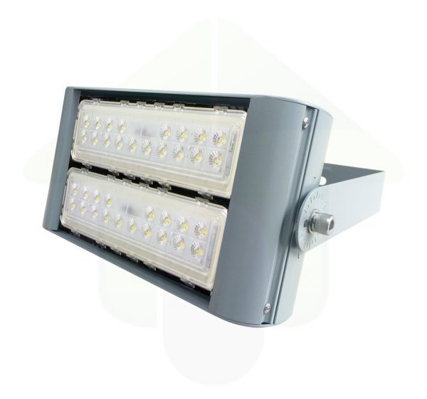 Tetra-XS LED Schijnwerper & High Bay - 80 Watt 100 Watt of 120 Watt met twee led modules - Gevelverlichting, mastverlichting, scheepvaartverlichting