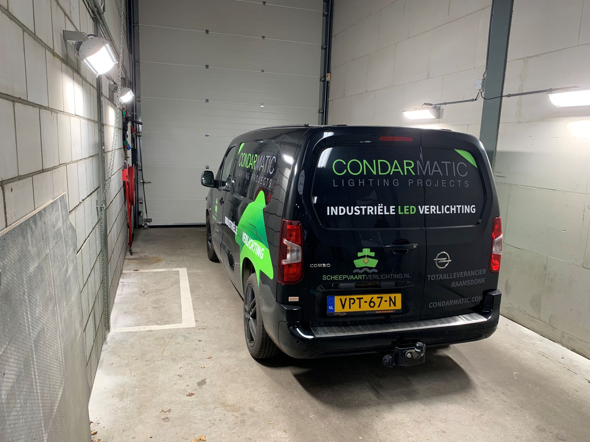 LED high bay verlichting autogarage inspectie CRI 90 voor nauwkeurige kleurweergave