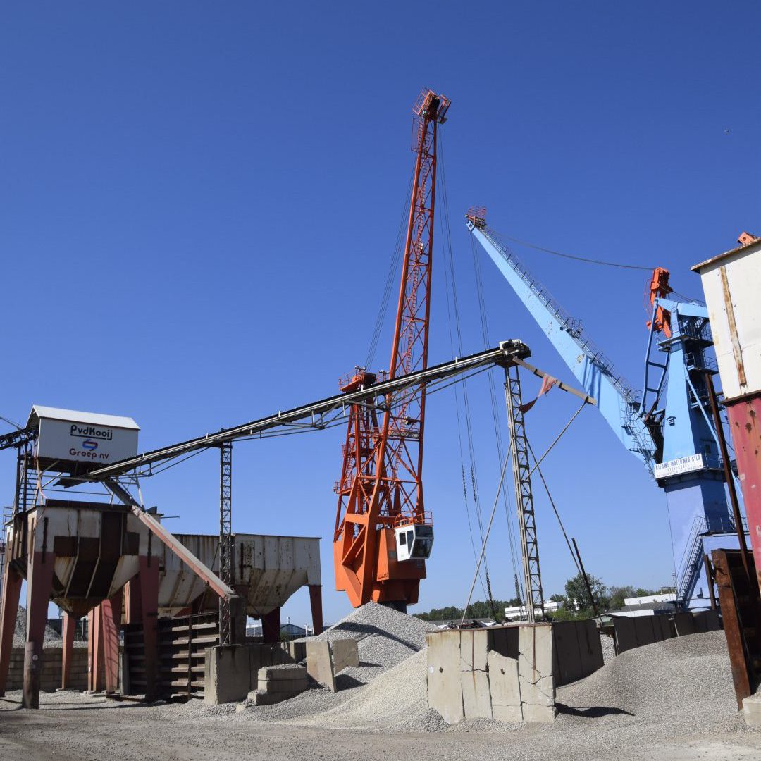 Led verlichting drijfkraan