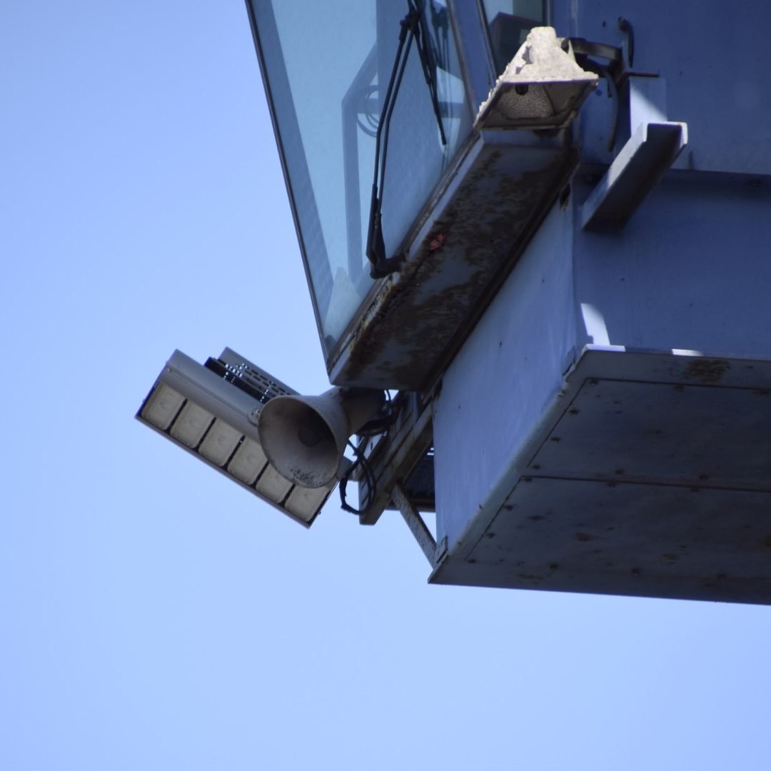 Led verlichting kraanschip