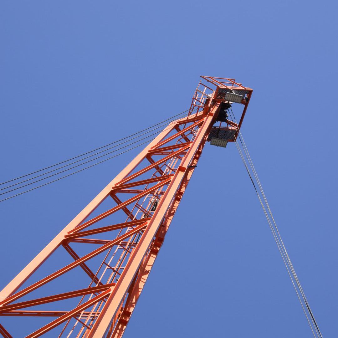 Led verlichting drijfkraan