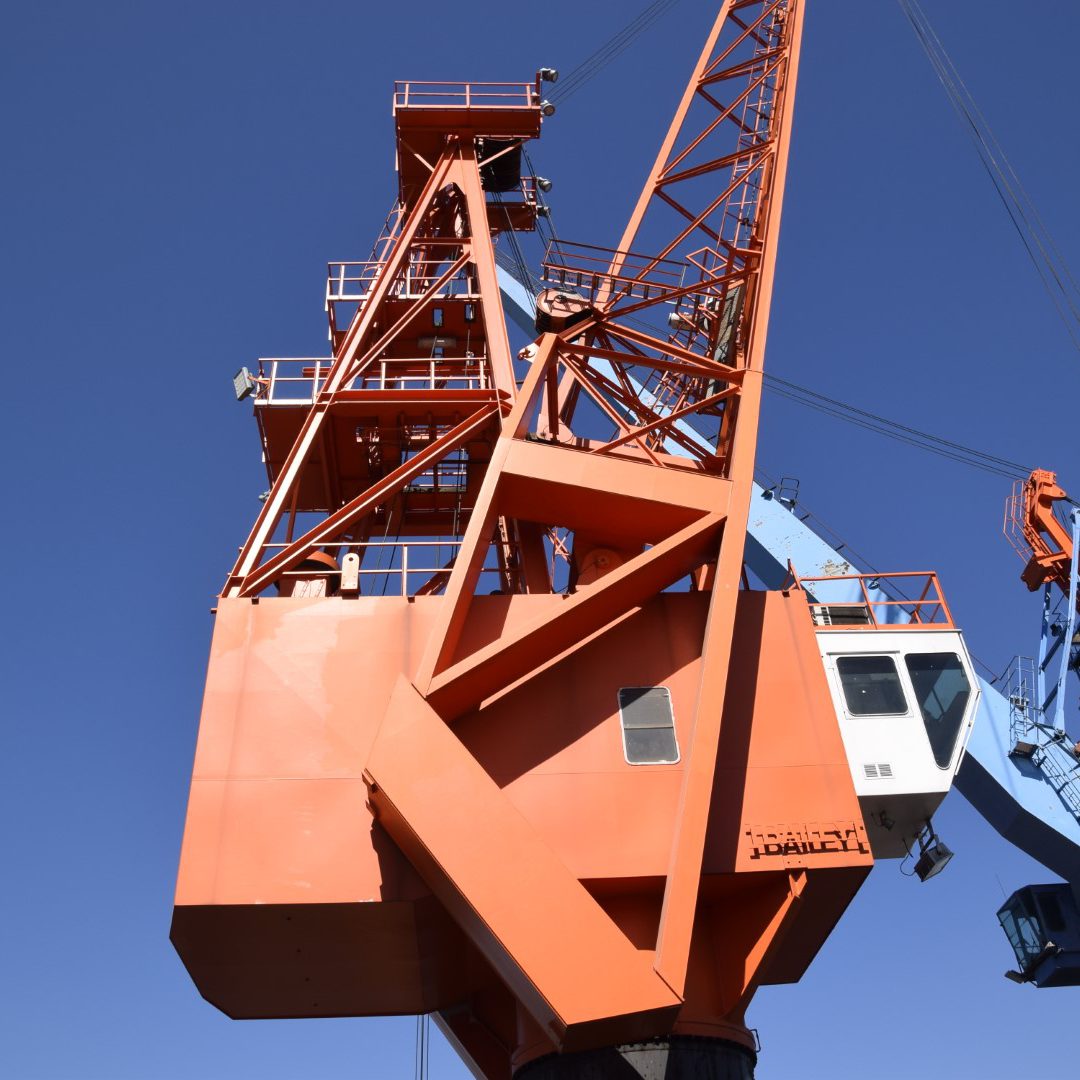 Led verlichting drijfkraan