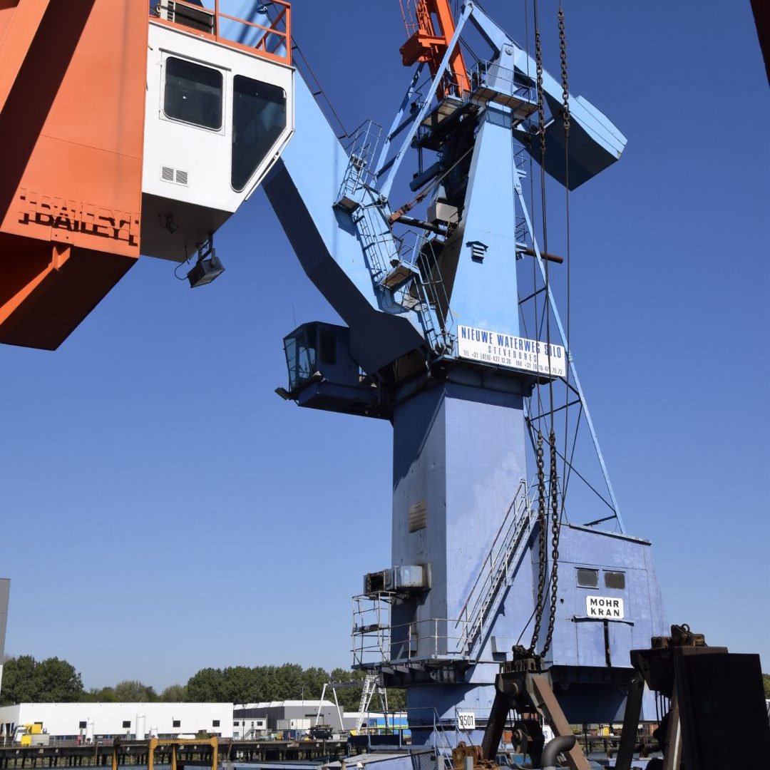 Led verlichting kraanschip