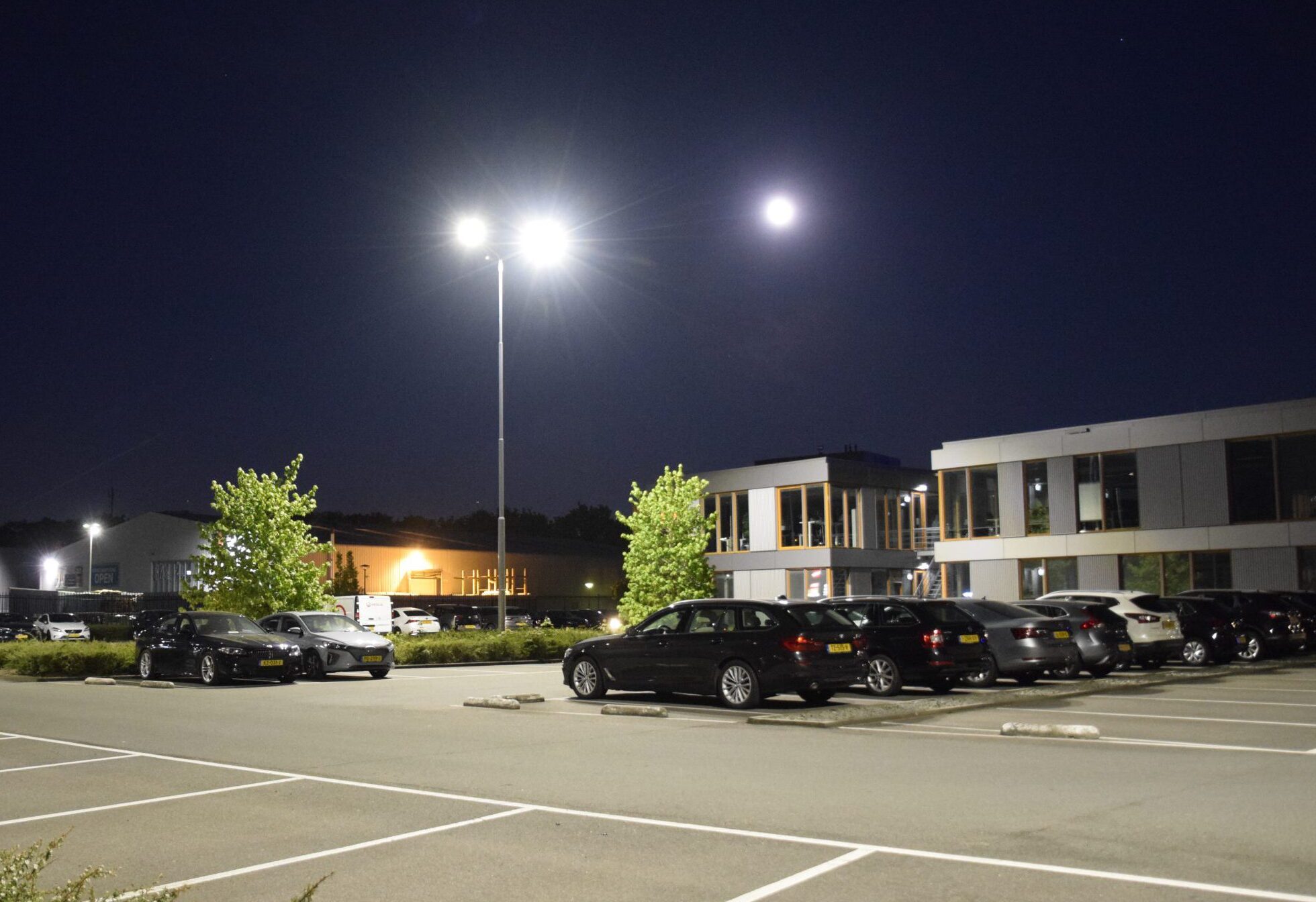 Led verlichting voor een terrein Led verlichting voor een terrein