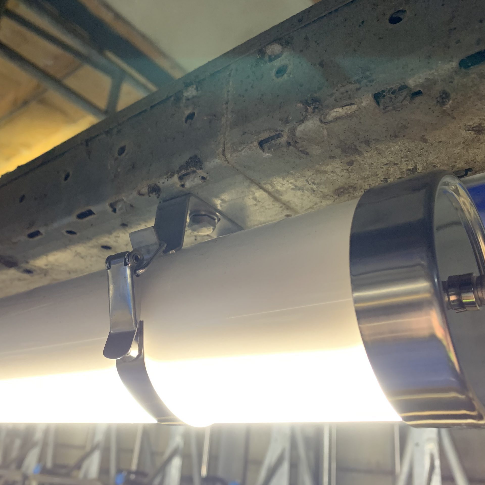 Led armatuur van Polycarbonaat en RVS