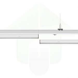 ConPhact 3570 led lichtlijn rails en led armatuur - montage voorbeeld