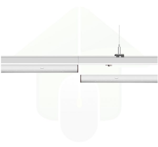 ConPhact 3570 led lichtlijn rails en led armatuur - montage voorbeeld