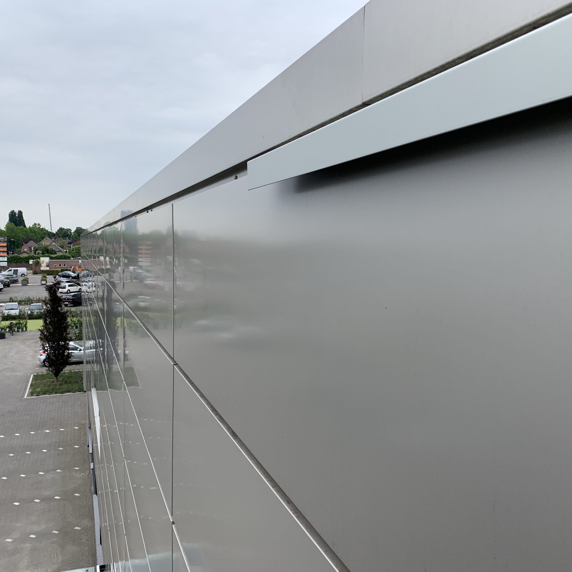 Afwerkprofiel - led verlichting gevel