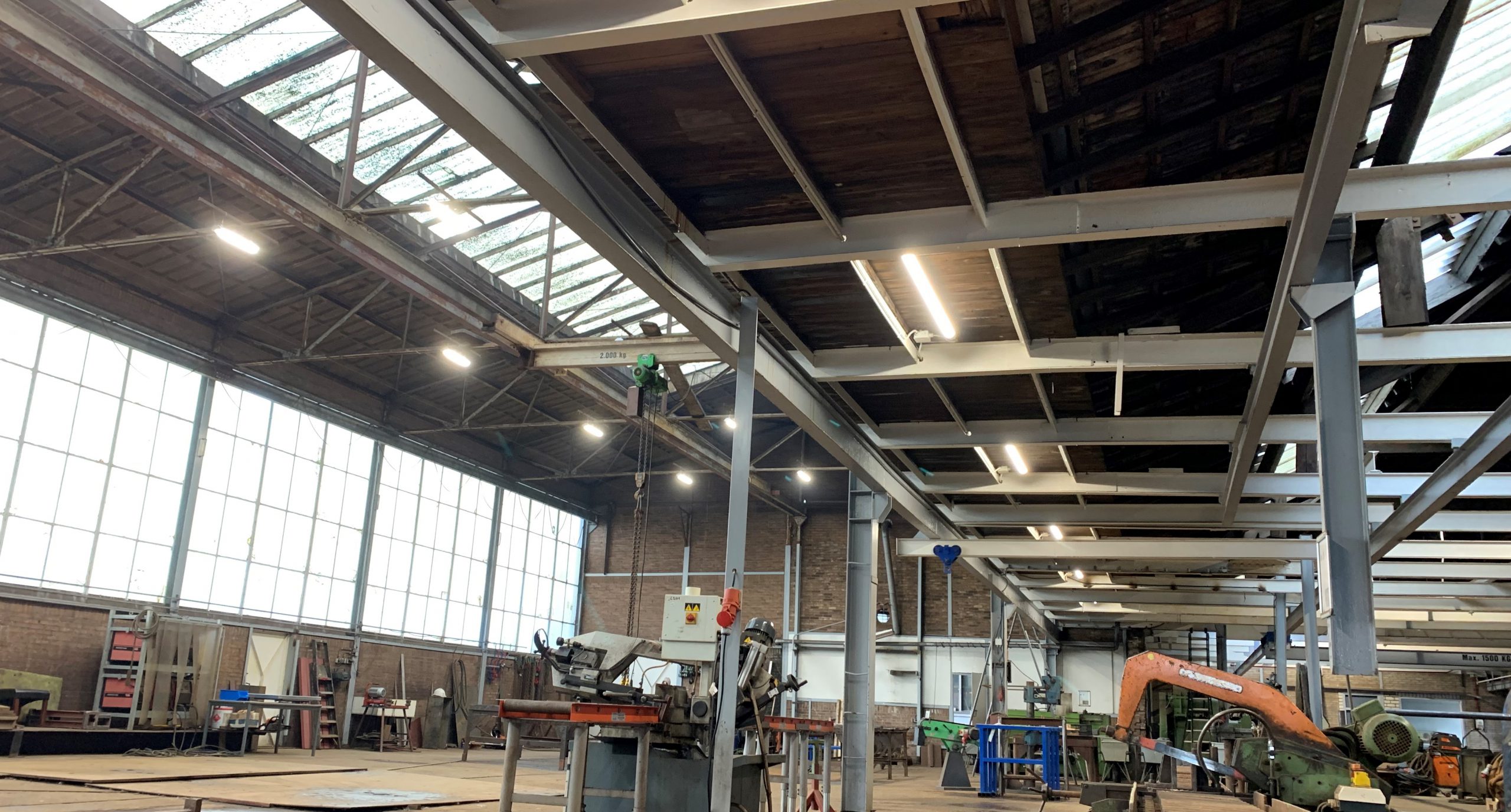 Led verlichting voor bedrijfshallen