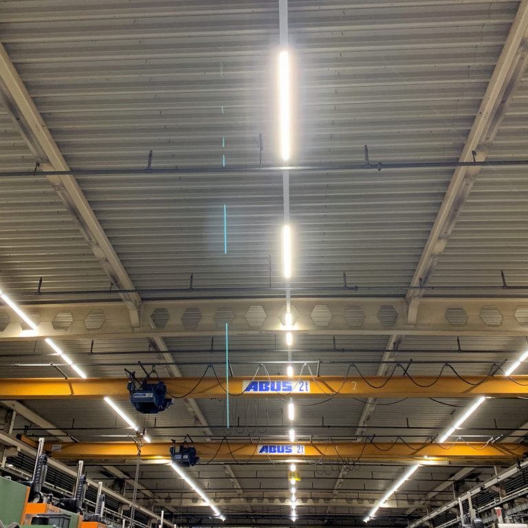 Led verlichting voor productiehallen
