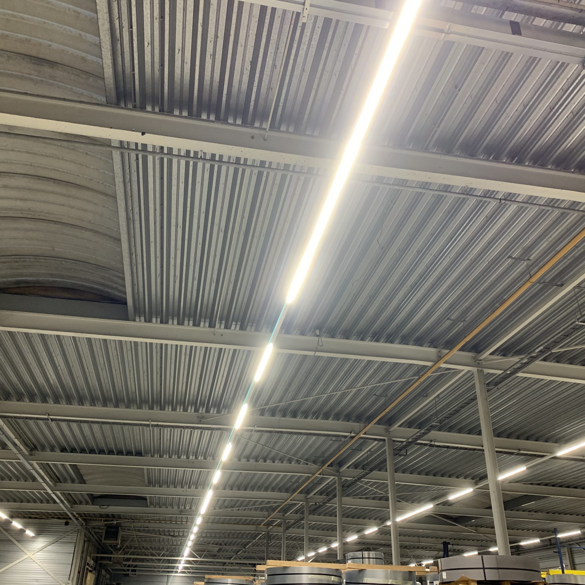 Led lijnverlichting met loopverlichting
