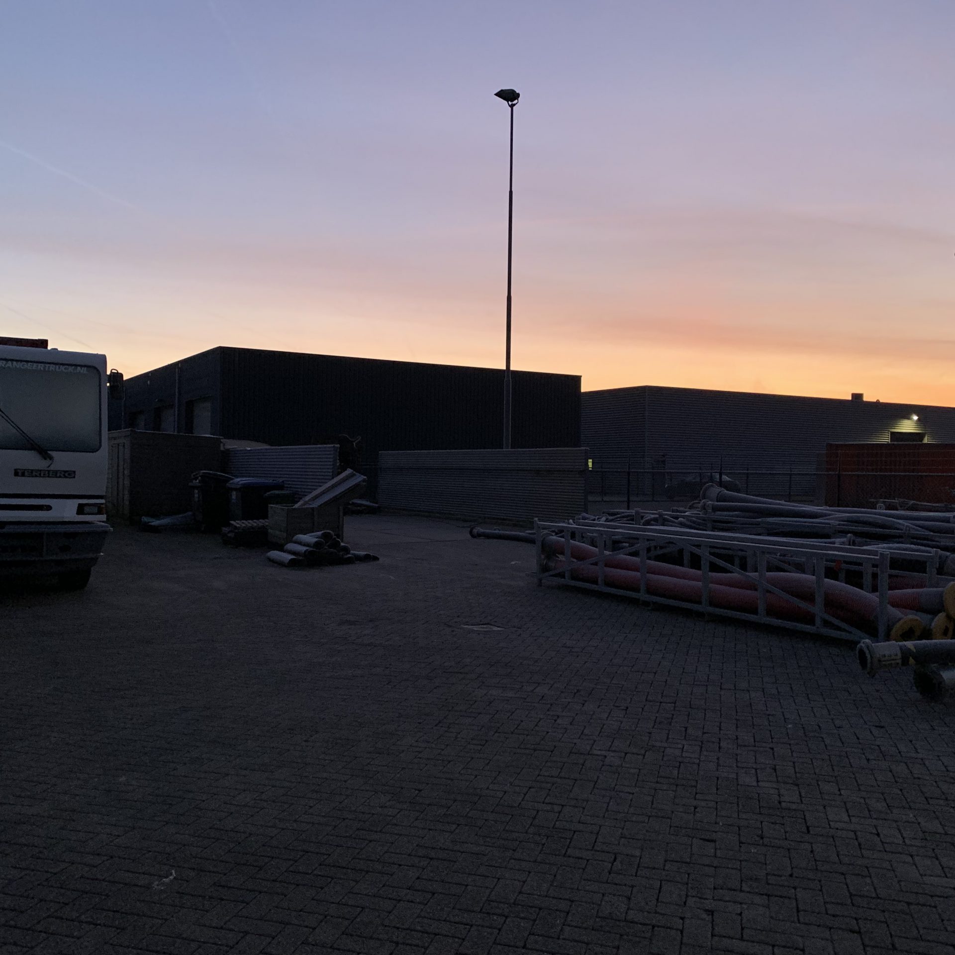 Oude situatie - Defecte gasontladingslampen