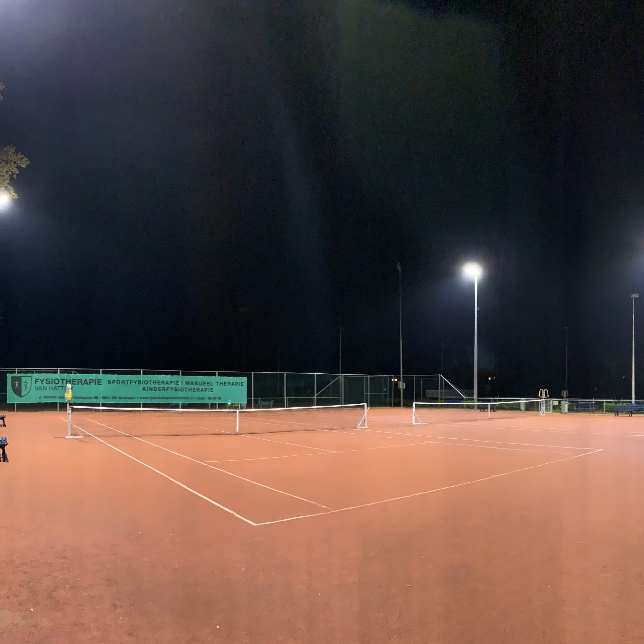 Sportveldverlichting zonder lichthinder