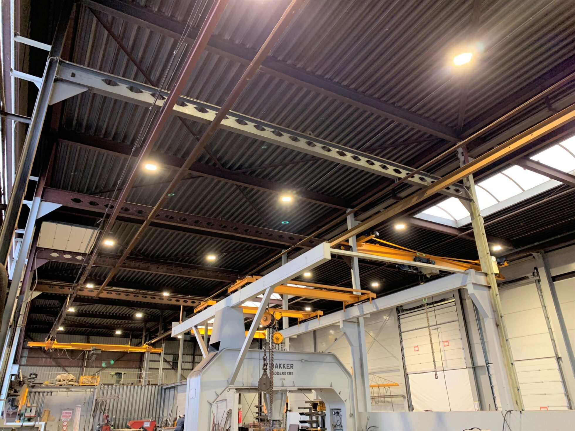 Werkplaats scheepswerf led verlichting