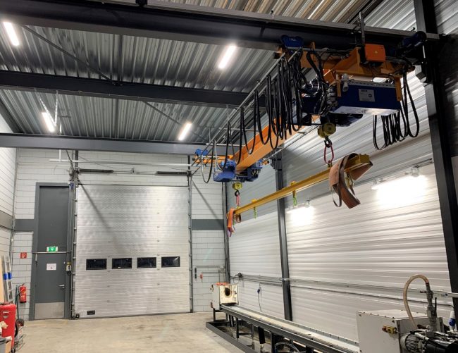 Testruimte led verlichting