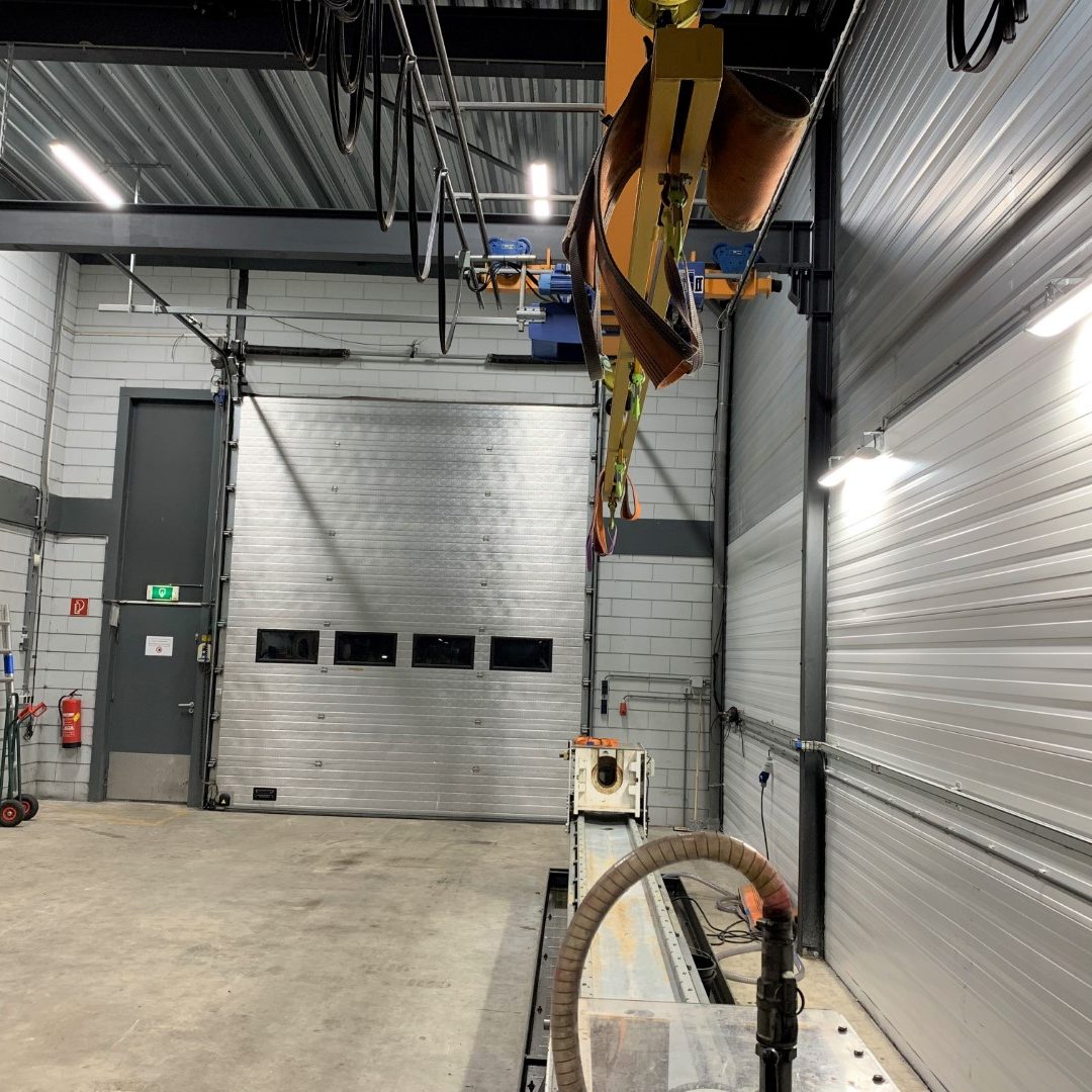 Testruimte led verlichting - Hoge verlichtingssterkte op het werkstuk