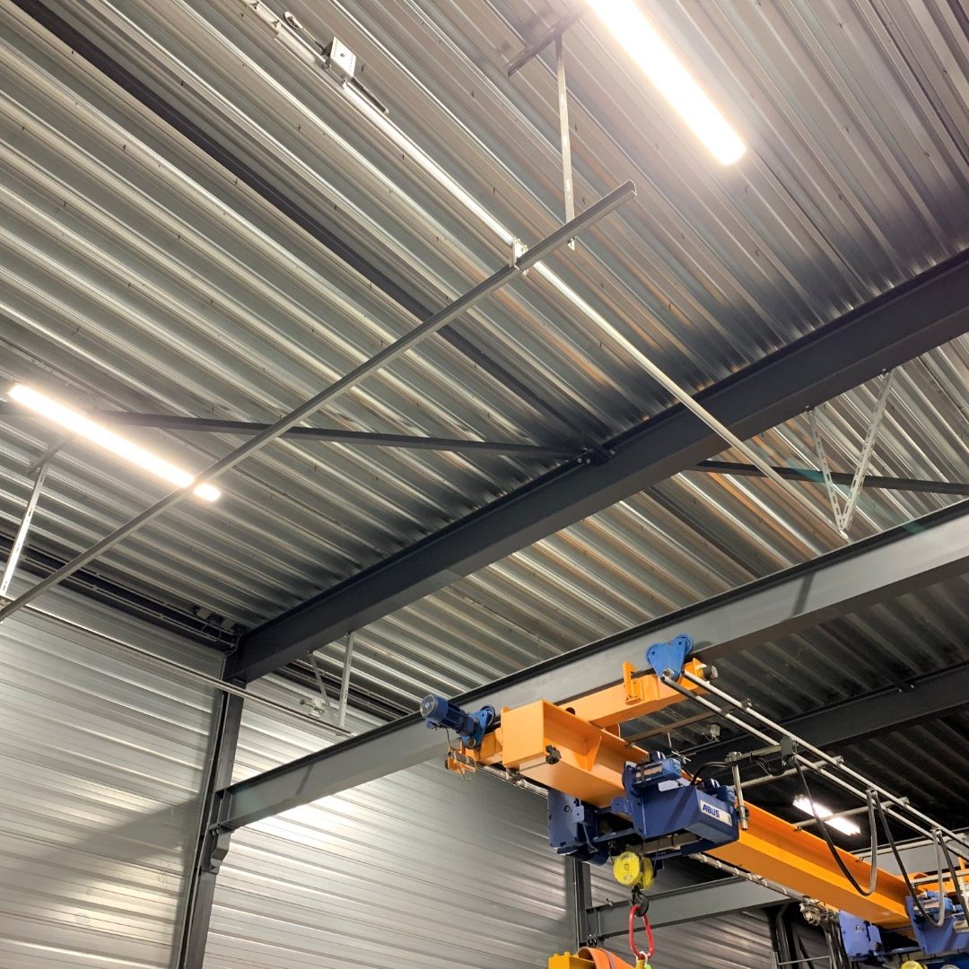 Testruimte led verlichting - Rondom goed verlicht door krachtige led armaturen