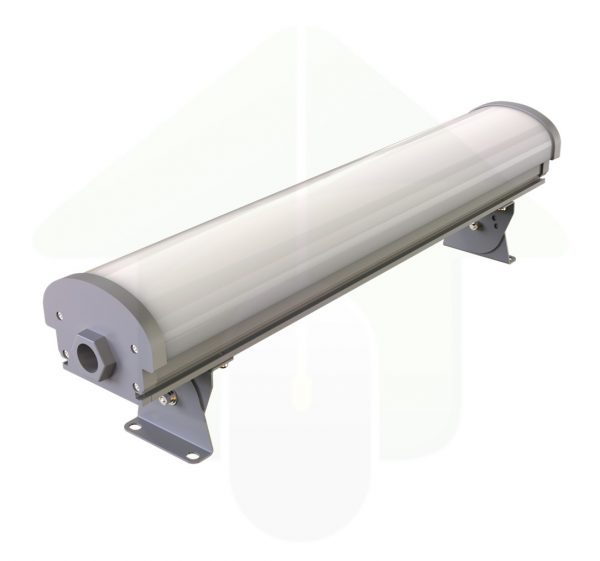 ATEX EXPLOSIEVEILIGE LED BALK - 629 mm. - Zone 1 - Zone 2 - Zone 3 - Zone 4 - LED VERLICHTING