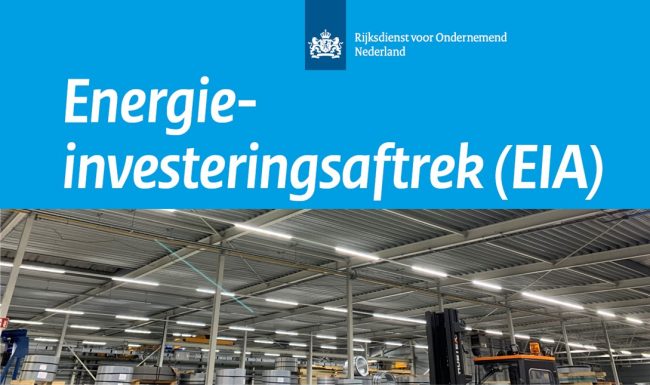 Energie-investeringsaftrek voor led verlichting 2023