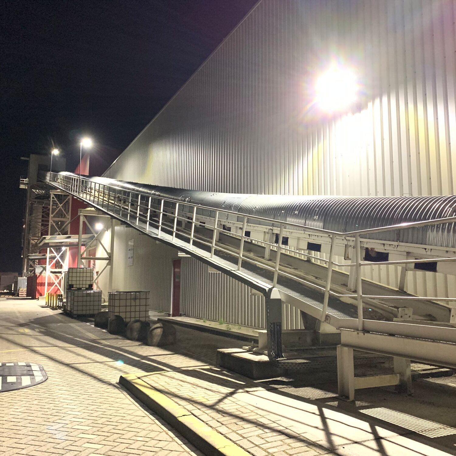 LED terreinverlichting voor bedrijfsterrein