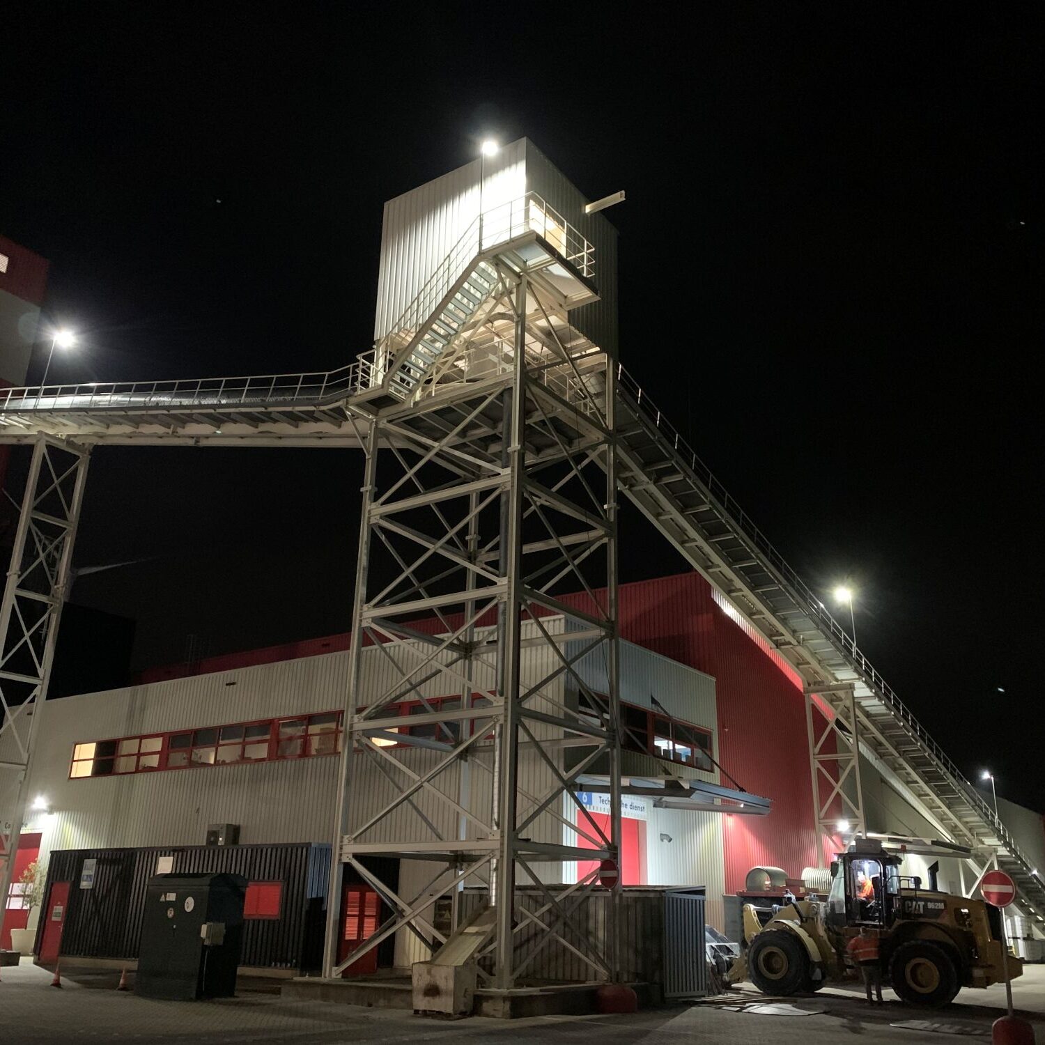 LED terreinverlichting voor bedrijfsterrein