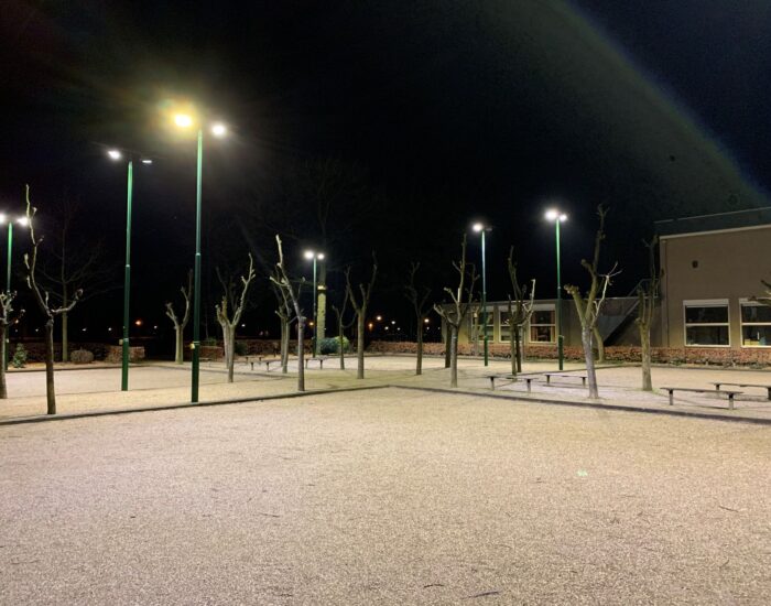 led verlichting voor jeu de boules banen